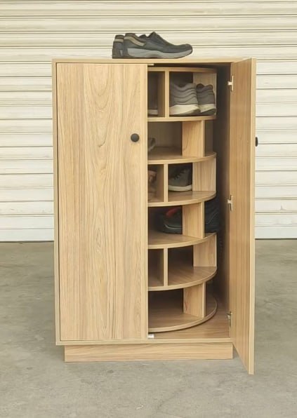 Smart Rotating Shoe Rack